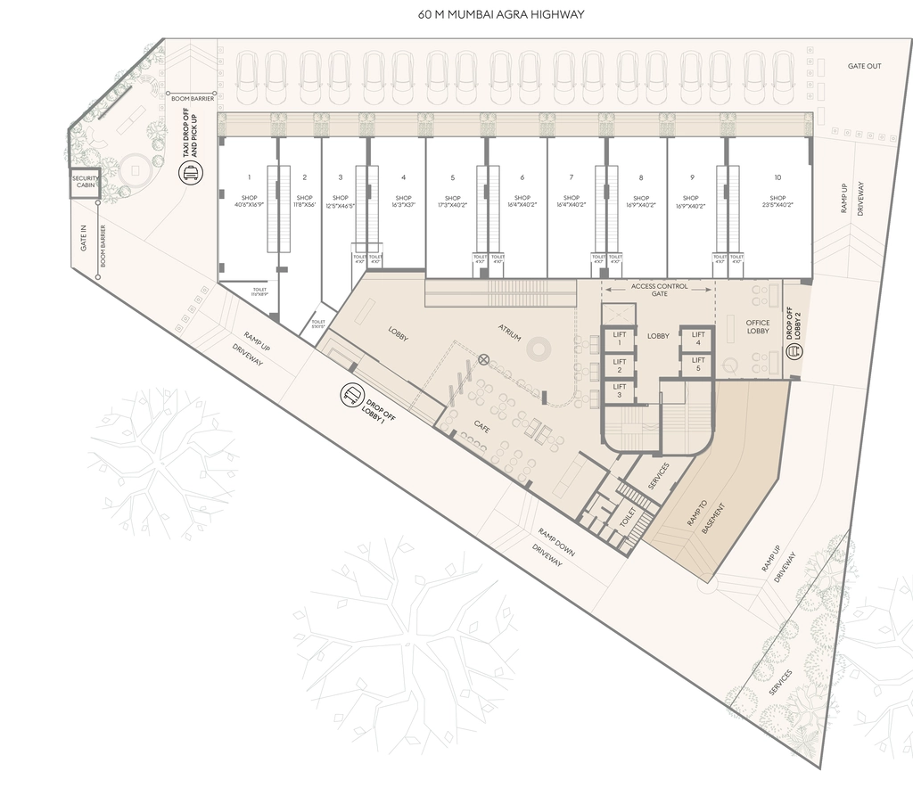 Master Plan of Iconic Business Centre in Dwarka, Nashik - Image 430070
