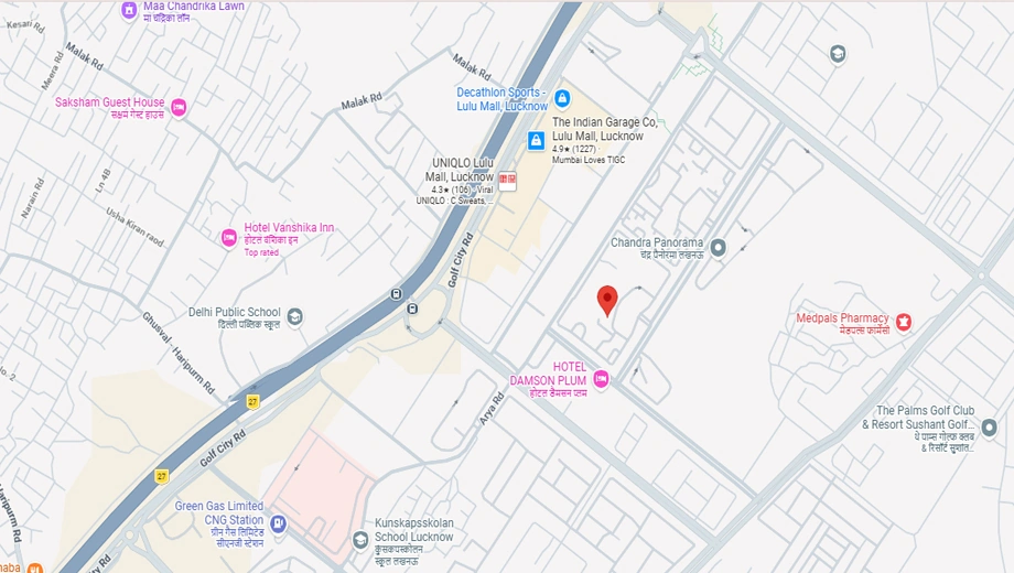Location of Skyline 1 in null, Lucknow - Image 430246