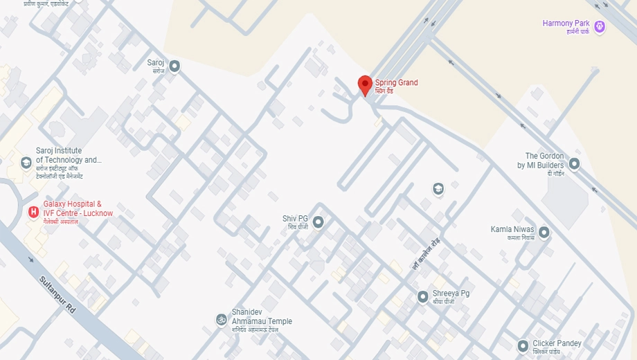 Location of Reciprocal Spring Grand in Gomti Nagar, Lucknow - Image 430263