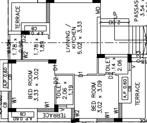 2 BHK Flat in Aadesh Sundaram City in Madhapar, Rajkot - Image 929222