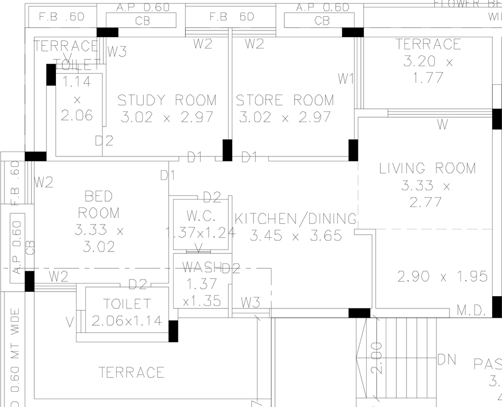 2 BHK Flat in Aadesh Sundaram City in Madhapar, Rajkot - Image 929224