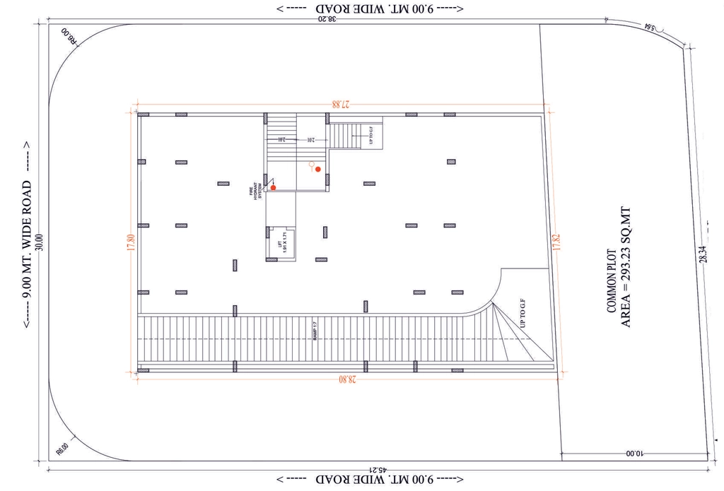Master Plan of Atulyam Aangan 2 in Madhapar, Rajkot - Image 430366