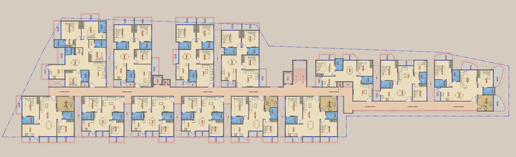 Floor Plan of Axis Niran in Sarjapur Road, Bangalore - Image 430477