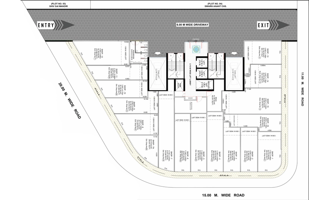 Master Plan of Swastik Emerald Horizons in Belapur, Navi Mumbai - Image 430521