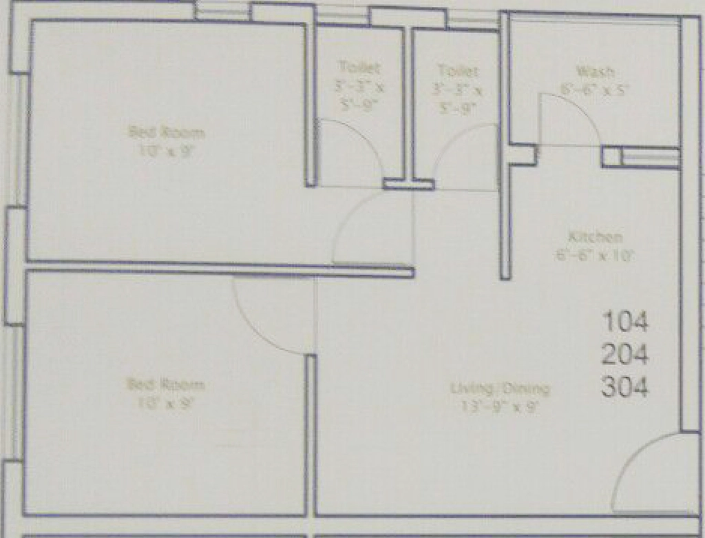 2 BHK Flat in Madhav 3 in Madhapar, Rajkot - Image 929302