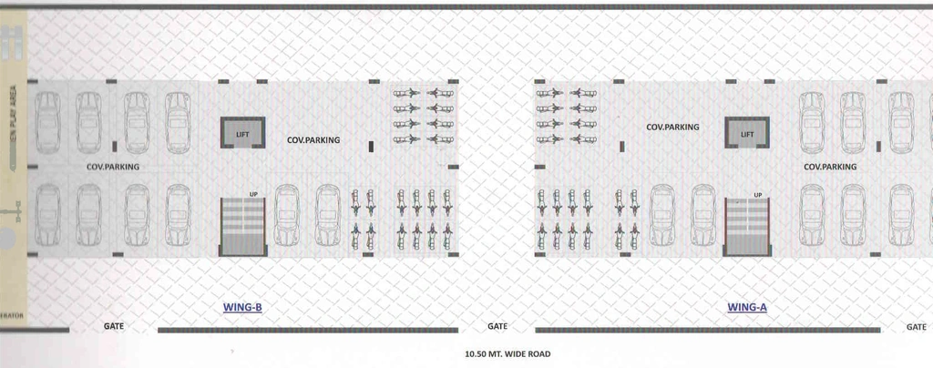 Master Plan of Atul Moon Delight in Madhapar, Rajkot - Image 430608