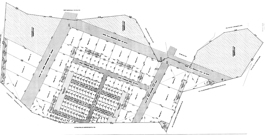 Master Plan of Shantinagar Nageshwar Bungalows in Ghanteshwer, Rajkot - Image 430643