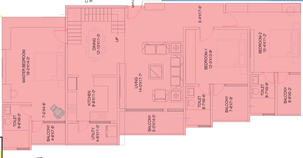 3 BHK Flat in Lewis Ferris in Benson Town, Bangalore - Image 929356