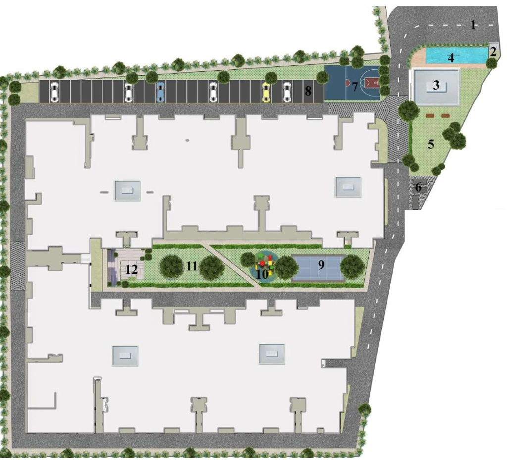 Master Plan of Lewis Glorious in null, Bangalore - Image 430624