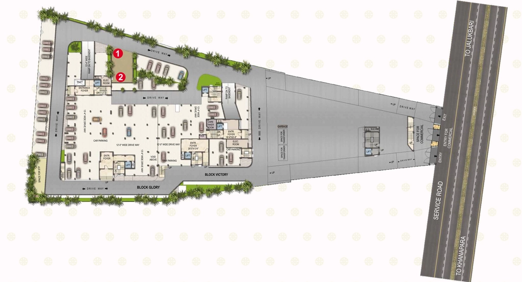 Master Plan of SM Surya Aspire in Jalukbari, Guwahati - Image 430700