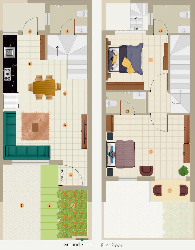 2 BHK House/Villa in Sun Panchvati Greens in Madhapar, Rajkot - Image 929362