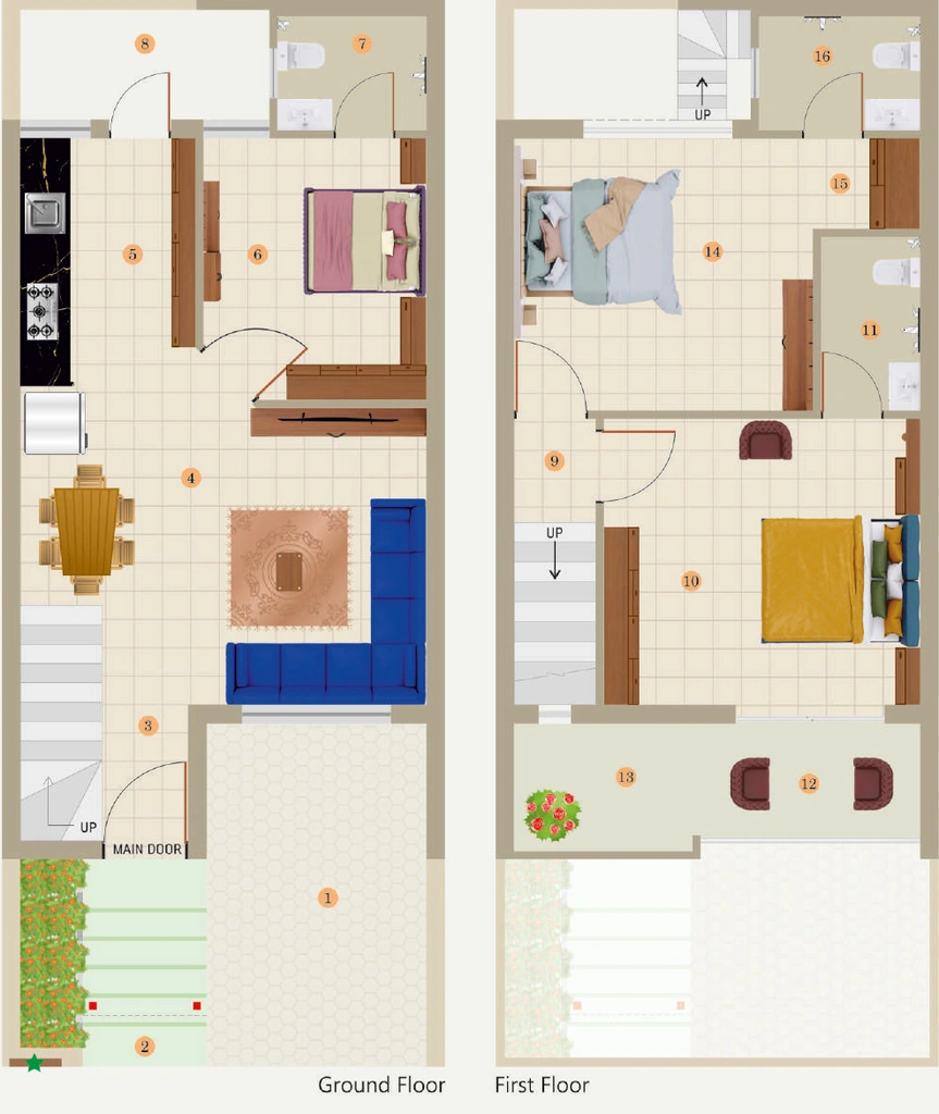 3 BHK House/Villa in Sun Panchvati Greens in Madhapar, Rajkot - Image 929364