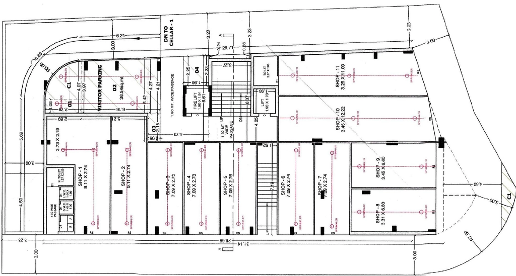 Master Plan of Bharat Plaza by Selenium City in Madhapar, Rajkot - Image 430698