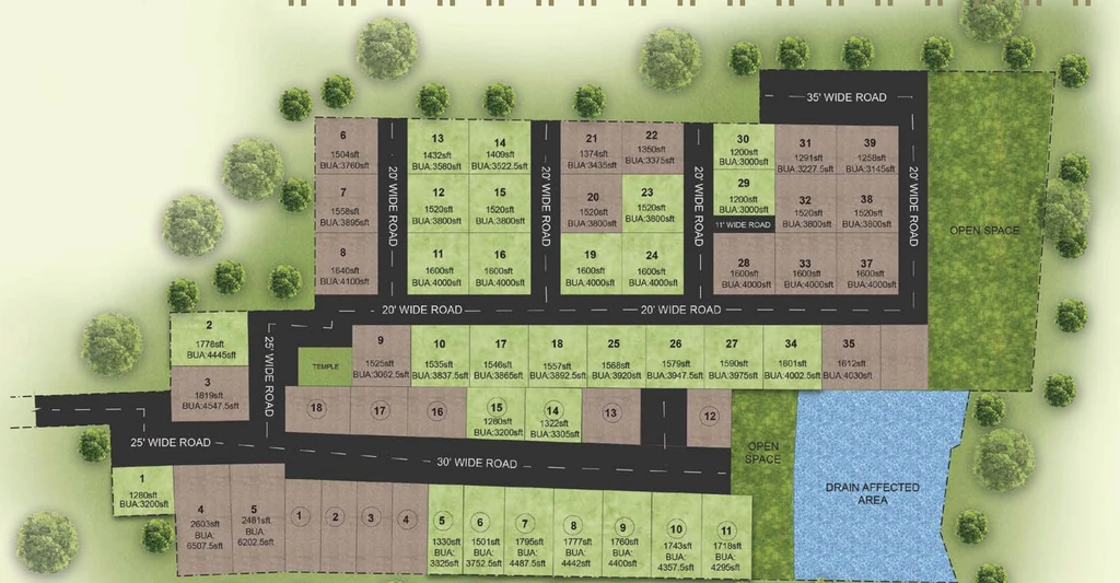 Master Plan of The Harmonious Haven in Rasulgarh, Bhubaneswar - Image 430745