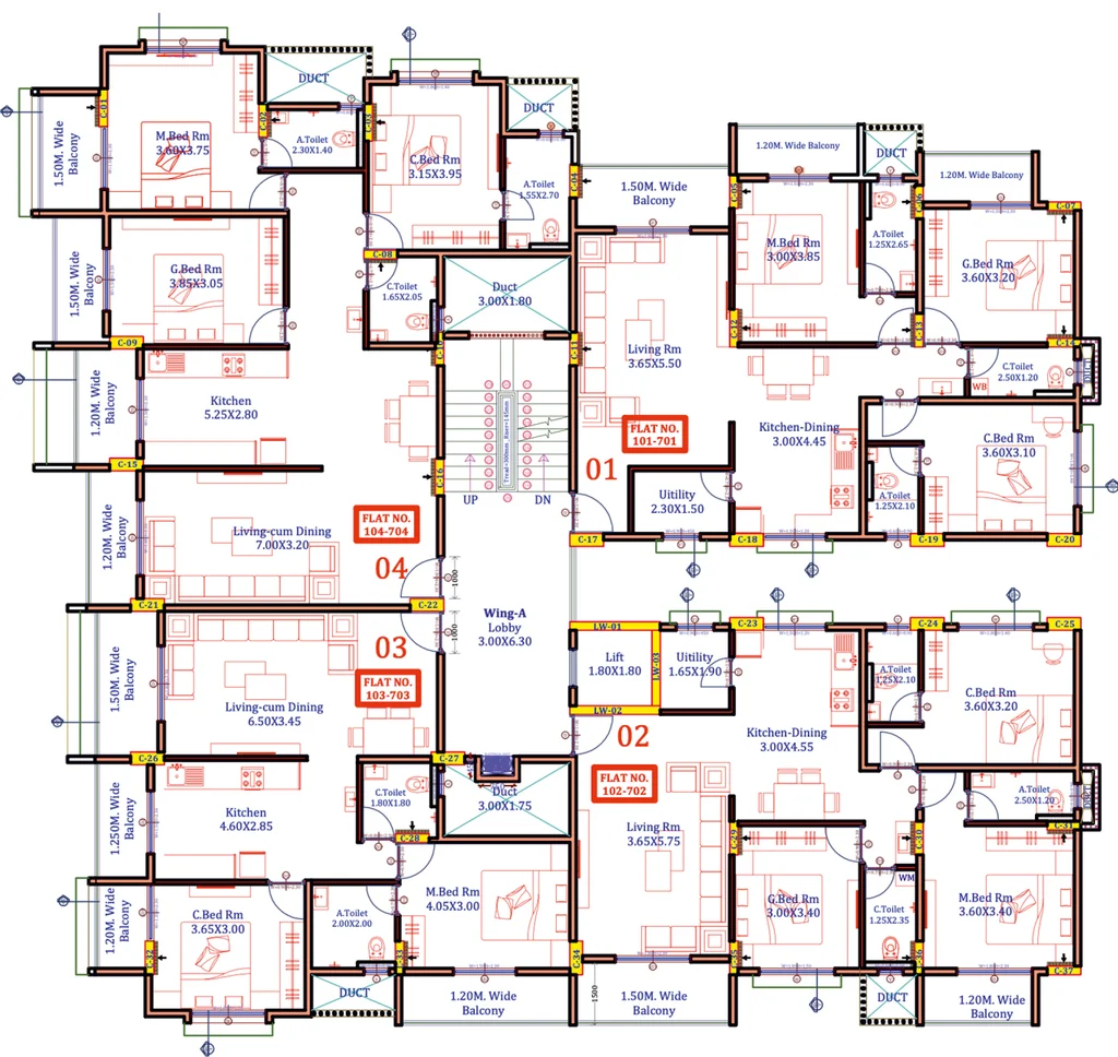 Floor Plan of Shashi Siddhi Annexe in Indira Nagar, Nashik - Image 430902