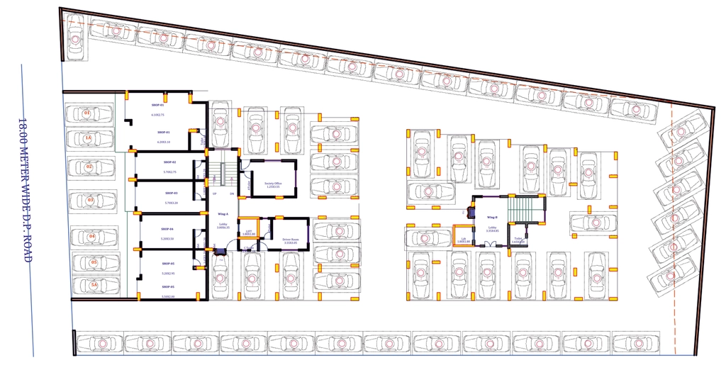 Master Plan of Shashi Siddhi Annexe in Indira Nagar, Nashik - Image 430903