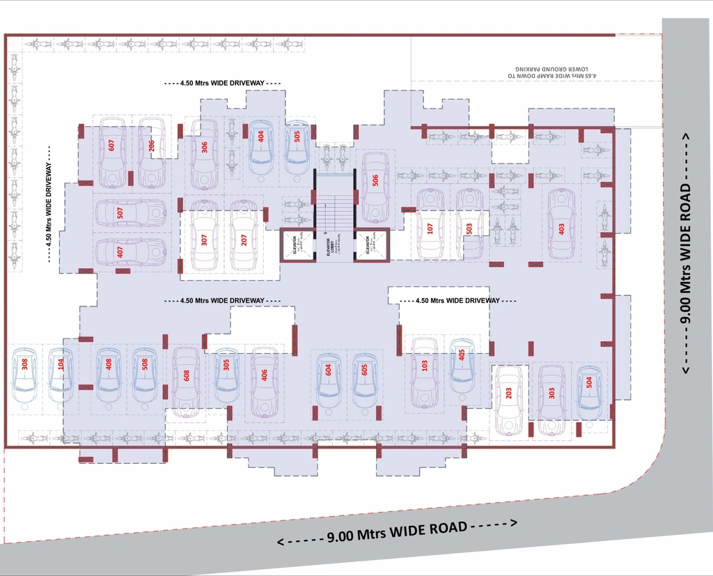 Master Plan of Saumya Junnare Heights in Dwarka, Nashik - Image 430919