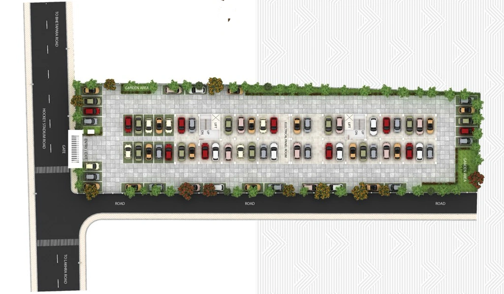Master Plan of Vijaya Sterling Heights in Bhetapara, Guwahati - Image 430973