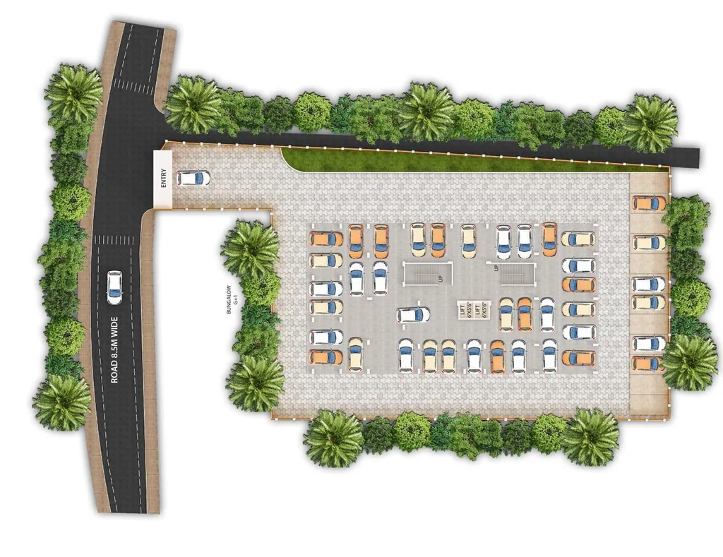 Master Plan of Eco Krishna Greens in Kahilipara, Guwahati - Image 431005