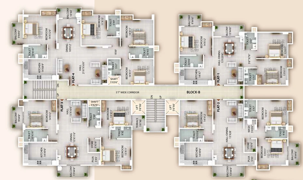 Master Plan of Versha Basant Grande in Ulubari, Guwahati - Image 431300