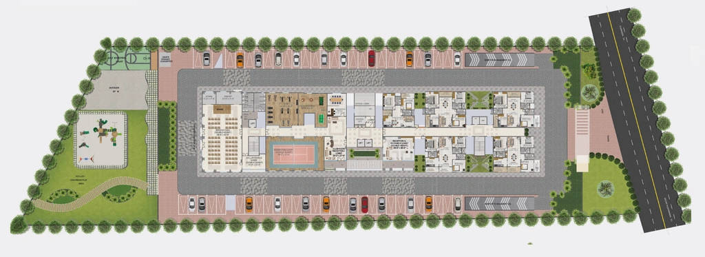 Master Plan of DS Needs 3 Project 168 in Horamavu, Bangalore - Image 431078