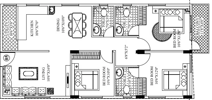 3 BHK Flat in Mashri Prajavani in Kalyan Nagar, Bangalore - Image 929546