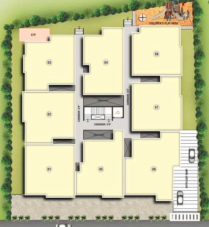 Master Plan of RR White Lotus in Indiranagar, Bangalore - Image 431086