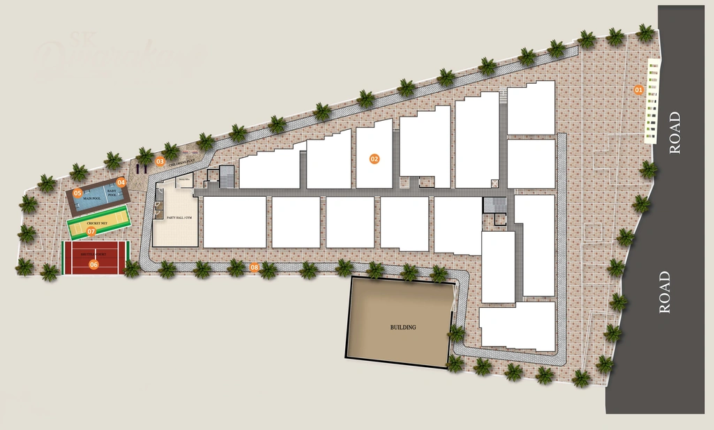 Master Plan of SK Dwaraka in Horamavu, Bangalore - Image 431039