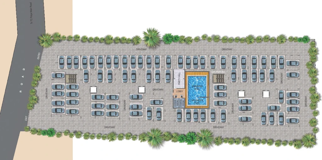 Master Plan of Sree JD Gardens in Horamavu, Bangalore - Image 431166