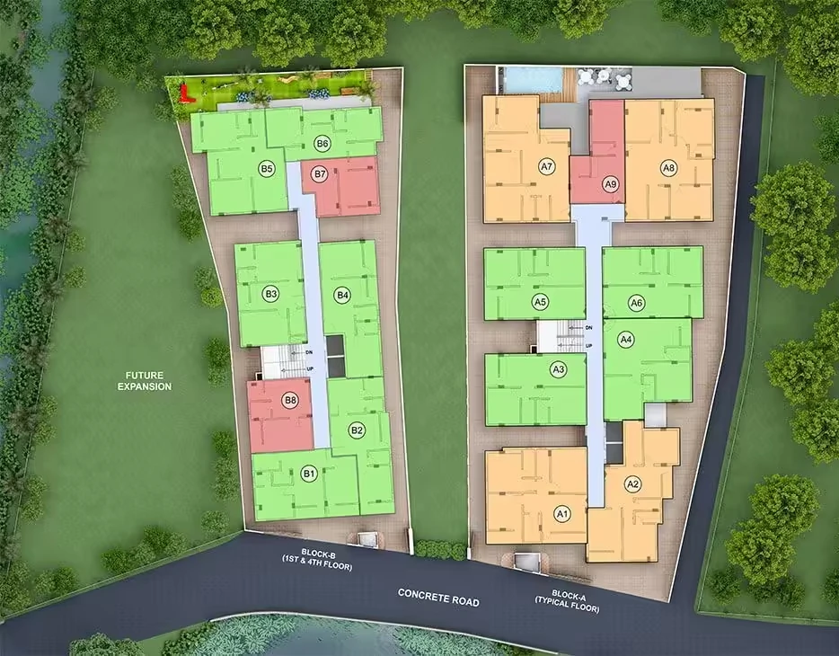 Master Plan of Hive Urban Utopia in New Town, Kolkata - Image 431179