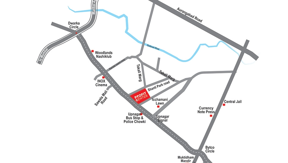 Location of Shree Profit Center in Upnagar, Nashik - Image 431236