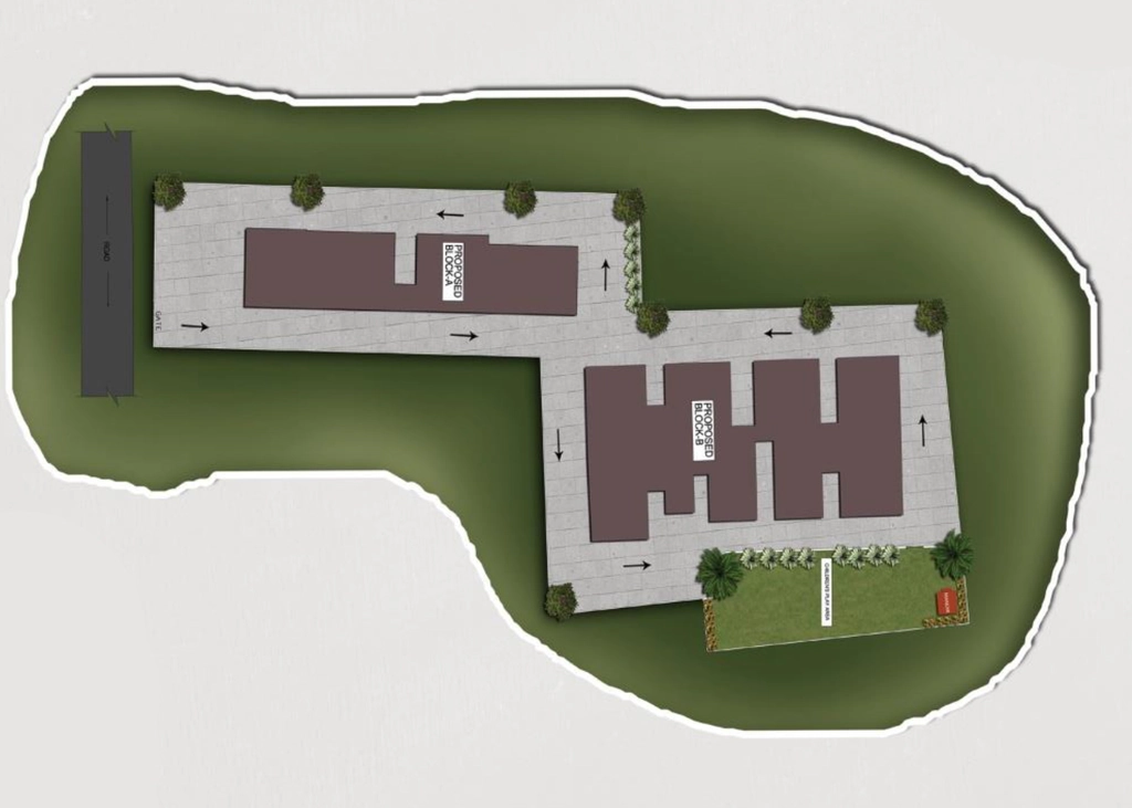 Master Plan of GSK Purnima Residency in Dharapur, Guwahati - Image 431249