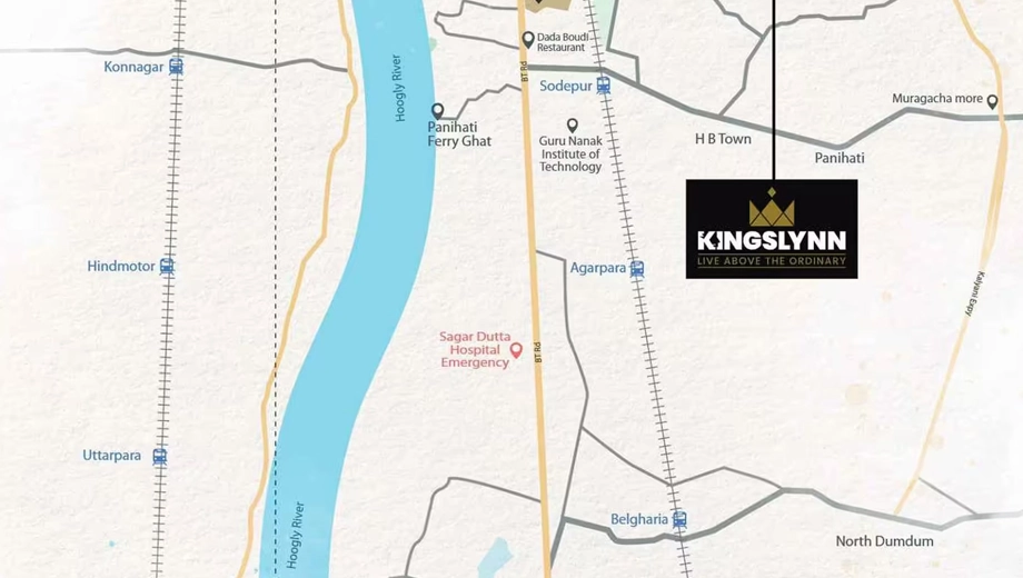 Location of Amar Tree Kingslynn Residency - Image 431267
