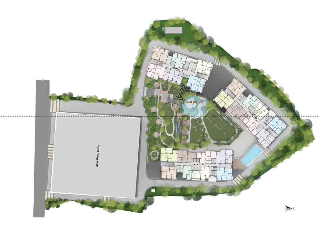 Master Plan of Amar Tree Kingslynn Residency in Sodepur, Kolkata - Image 431268