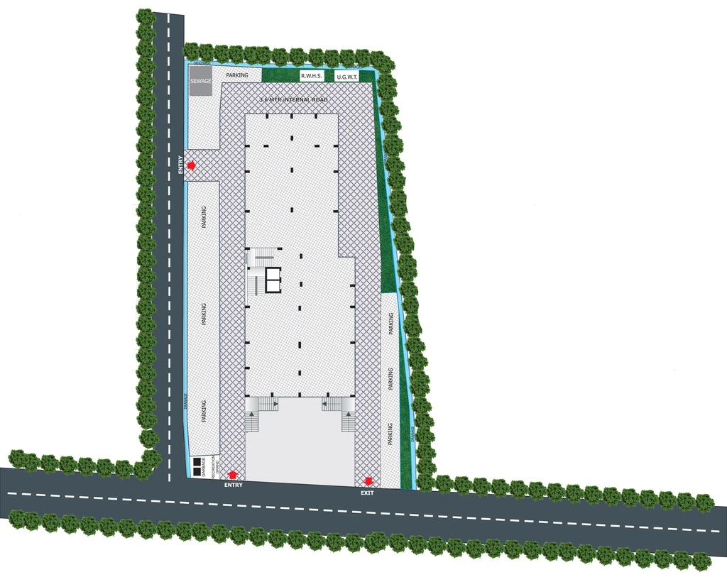 Master Plan of Tenements Girija Apartment in Dharapur, Guwahati - Image 431277