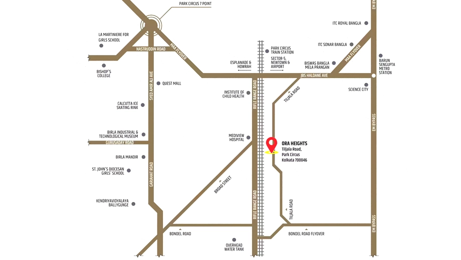 Location of Biswas Ora Heights - Image 431362