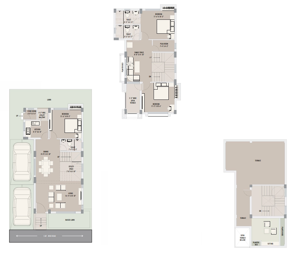 3 BHK House/Villa in Jupiter Gardenium in Rajarhat, Kolkata - Image 929666