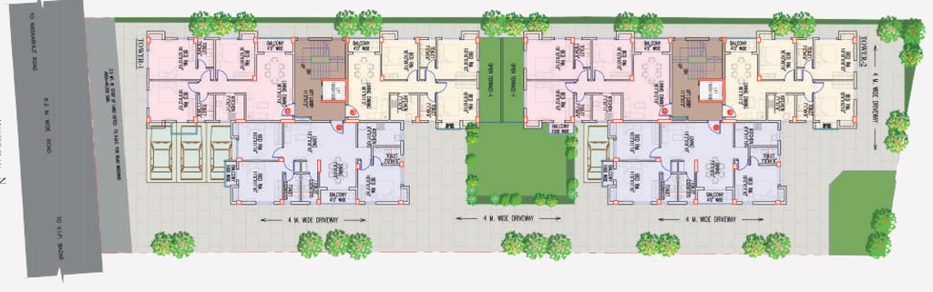 Master Plan of Meharia Oxford Rudraa in Kasba, Kolkata - Image 431438
