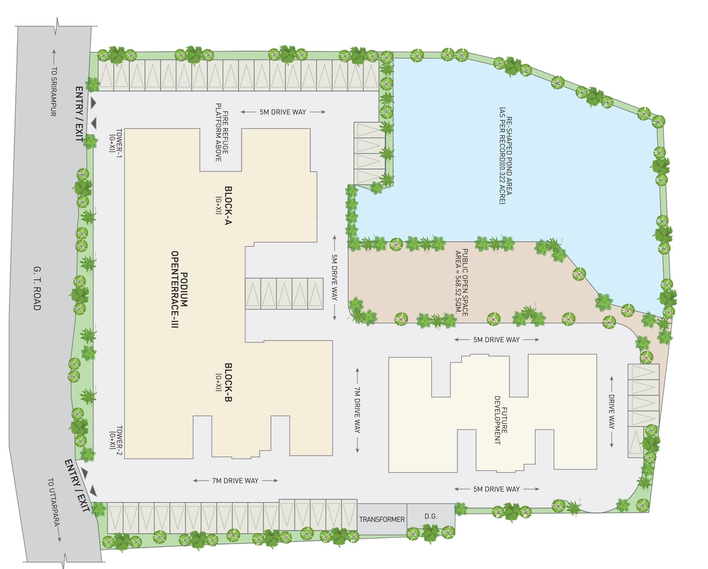 Master Plan of Sachivaa Eshaana in Uttarpara, Kolkata - Image 431455