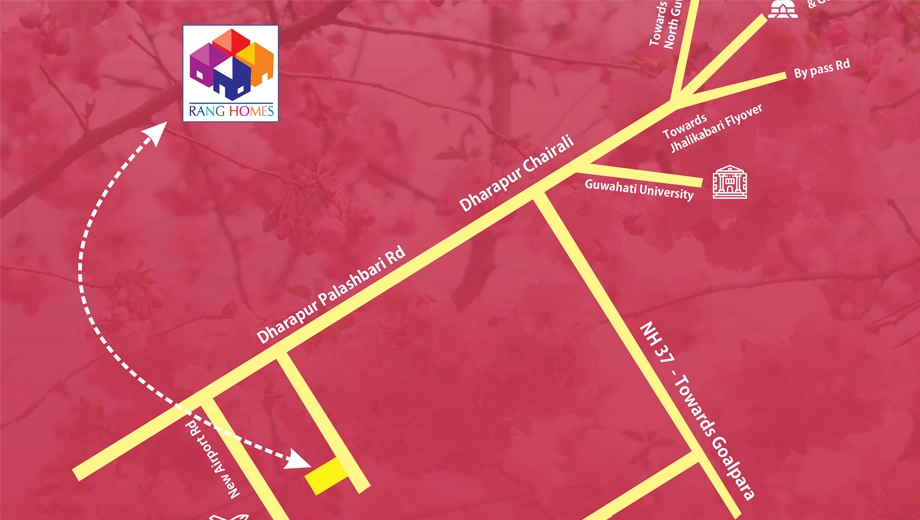 Location of Indo Rang Homes Phase 1 - Image 431470