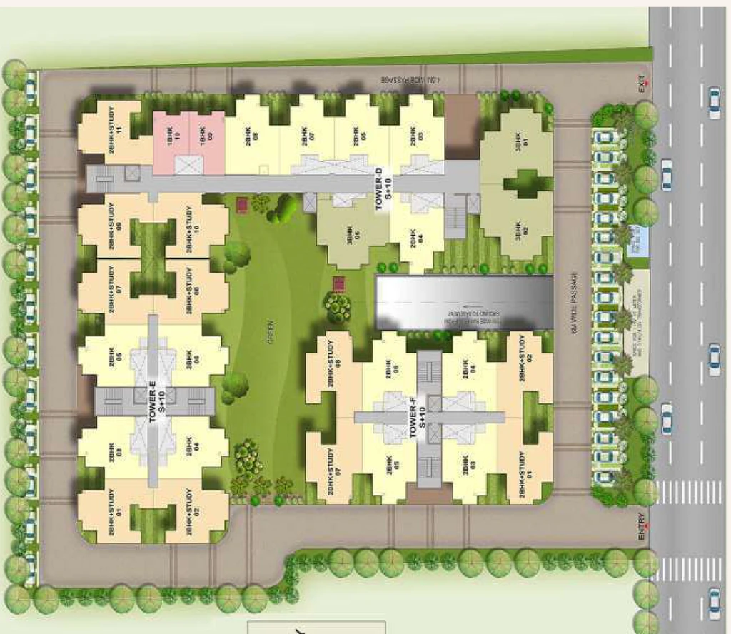 Master Plan of Indo Rang Homes Phase 2 in Dharapur, Guwahati - Image 431488
