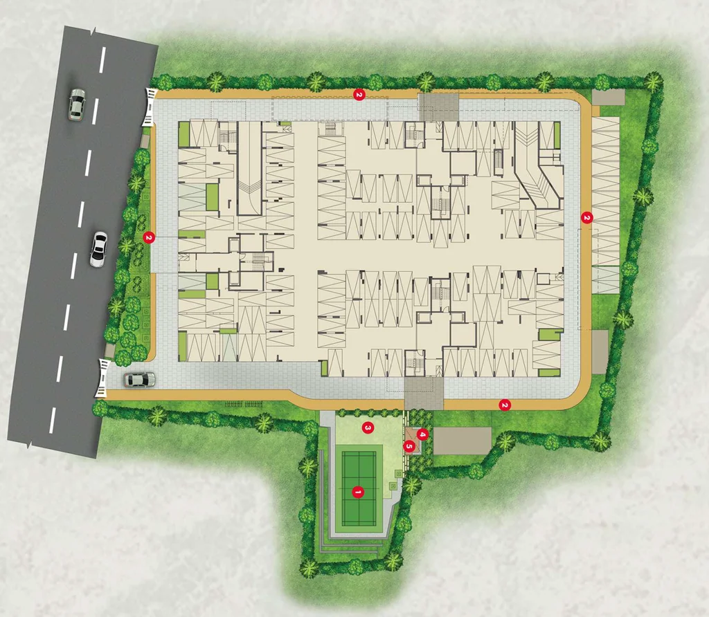Master Plan of RBM The Preserve in Rajarhat, Kolkata - Image 431507
