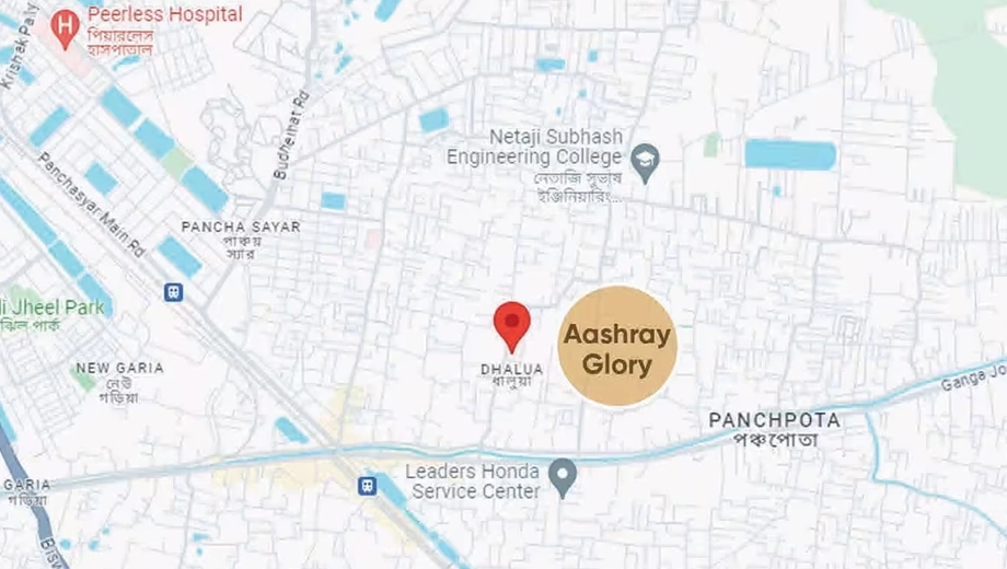 Location of Aashray Glory in Garia, Kolkata - Image 431529