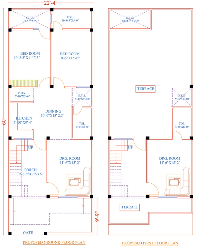 3 BHK House/Villa in Lucknow Crown Town in Mati, Lucknow - Image 929742