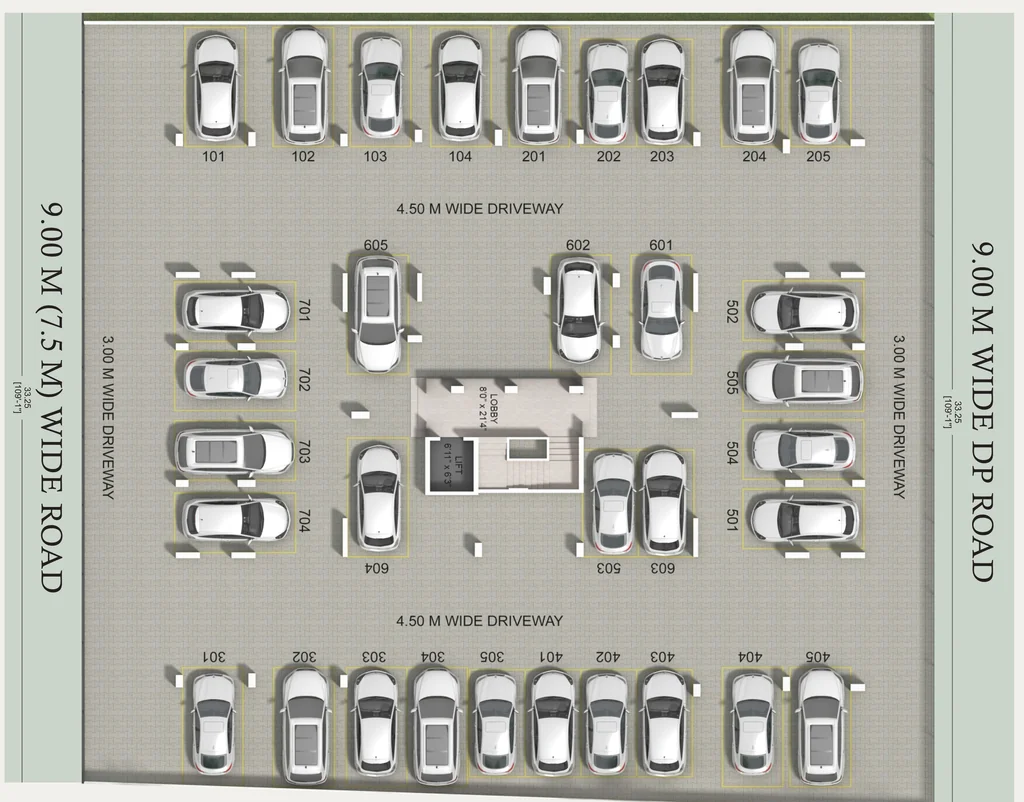 Master Plan of Shreeji Imperial in Indira Nagar, Nashik - Image 432013