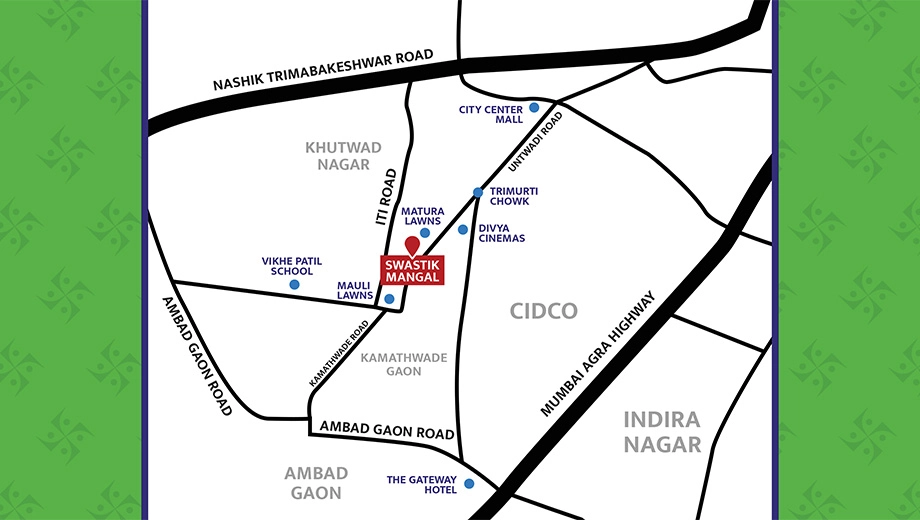 Location of Shree Swastik Mangal in Kamatwade, Nashik - Image 432069