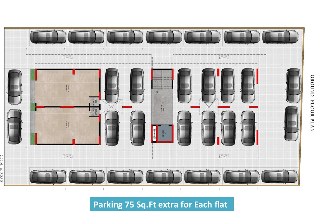 Master Plan of Vinayak Karnish Park in Indira Nagar, Nashik - Image 432101