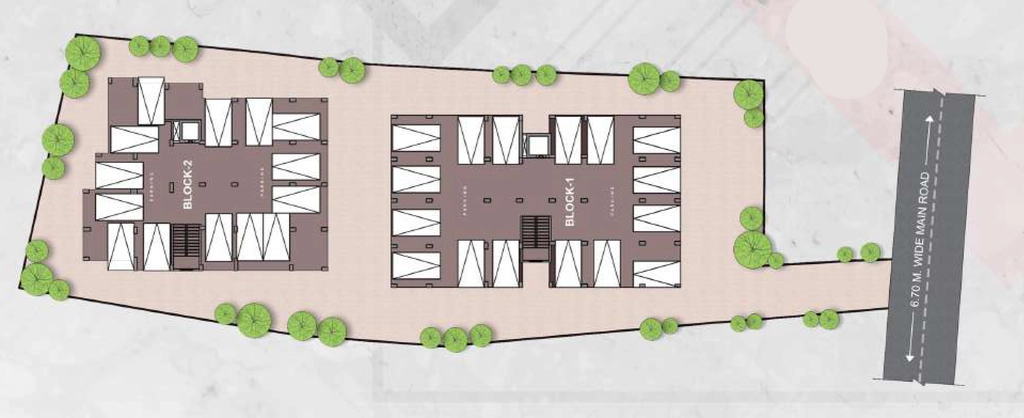 Master Plan of Golden Square Apartment in Sarumotoria, Guwahati - Image 431674