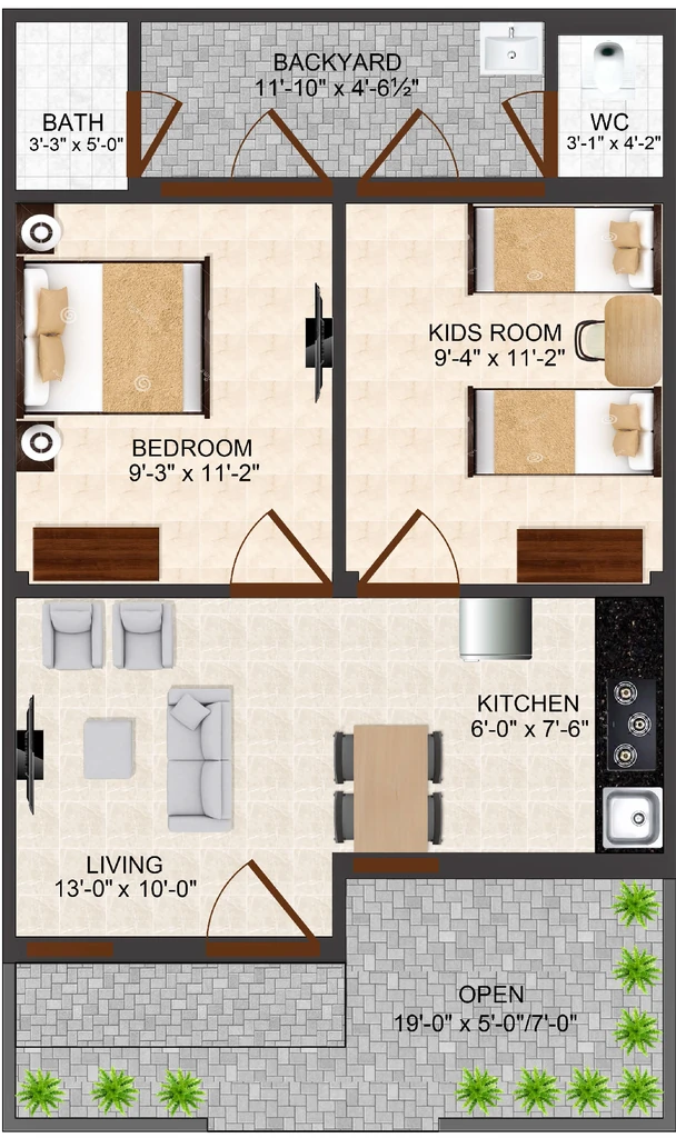 2 BHK House/Villa in Halwasiya Shivlar Sambandh in Gosainganj, Lucknow - Image 929777