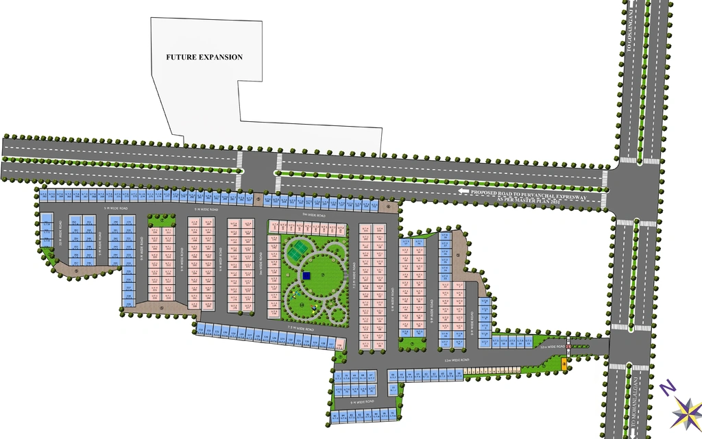 Master Plan of Halwasiya Shivlar Sambandh in Gosainganj, Lucknow - Image 431680